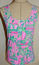 LILLY PULITZER Luxletic Mina Bra Tank Top ALWAYS WORTH IT  Medium NWT 98