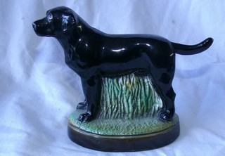 Nice Scott Products Cast Iron Black Lab Dog Metal Bottle Opener Made in USA !!!!