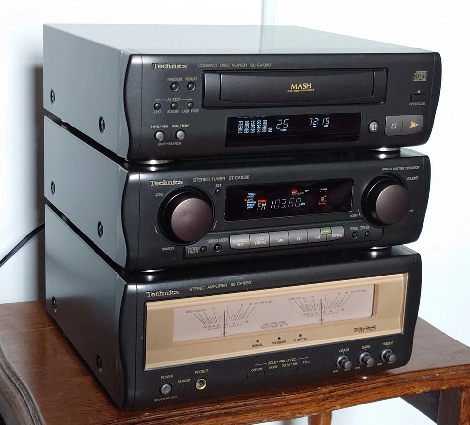 Technics CA-1080 chaine HI-FI Vintage Fonctionne - Photo 2/4