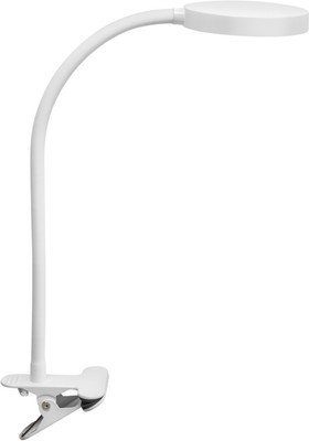 CEP LED Klemmleuchte FLEX, weiß / puderrosa