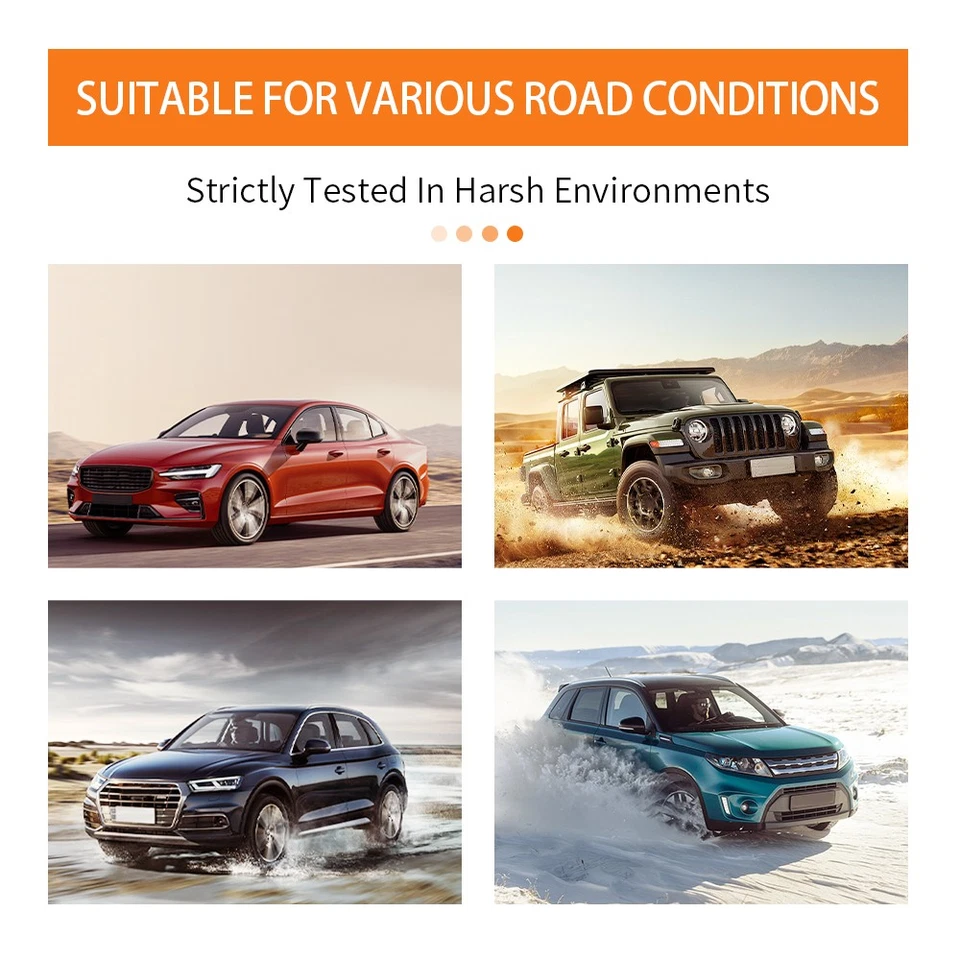 Front & Rear Drilled Brake Rotors For 2015 2016 2017 Ford F-150 Ford Lobo - Image 4 of 4