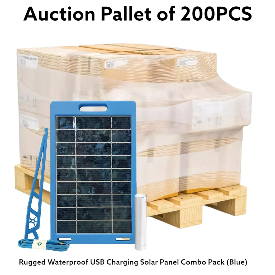 Sunstream PRO Rugged Waterproof USB Charging Solar Panel Pack Wholesale 10-200PC - Image 3 of 4