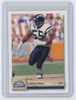 1992 Upper Deck Junior Seau . San Diego Chargers #610