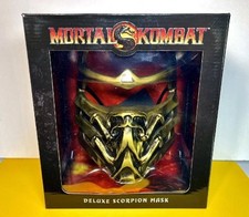2021 Trick or Treat Studios Mortal Kombat SCORPION Deluxe Mask (Mortal Kombat X)