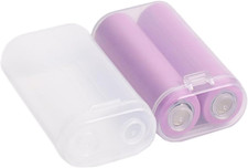 18650 Battery Case, Shockproof Water-Resistant Storage Holder