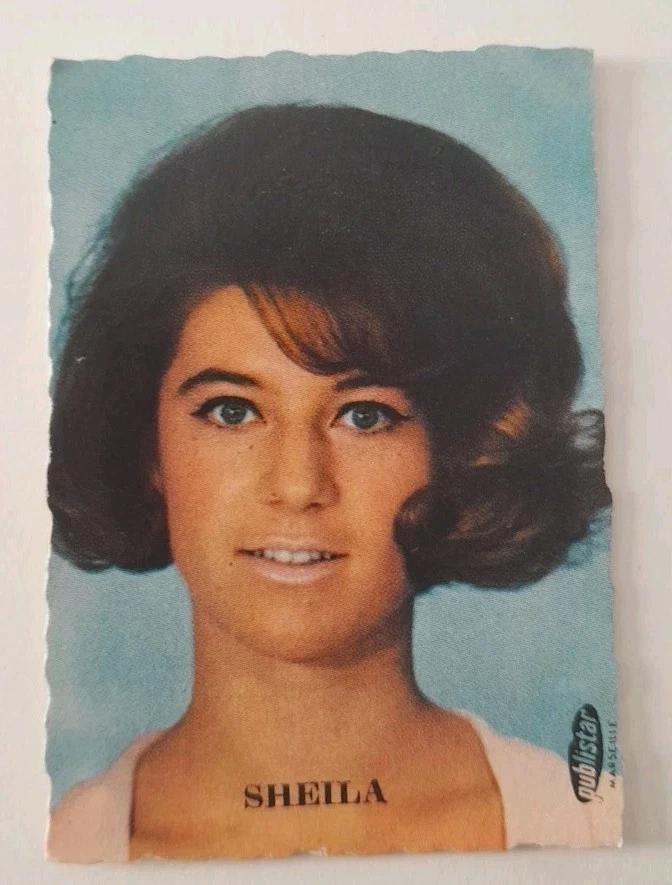 rare vintage petite carte 60s - SHEILLA - Photo 1/1