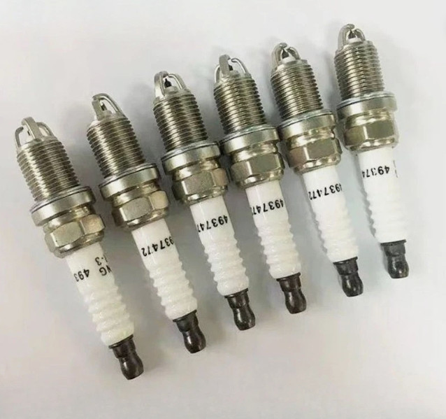 6X spark plug kit 4937472 4955850 for Cummins ISL series 8.3L and 8.9L