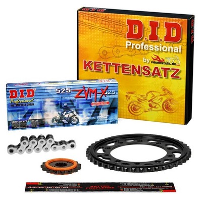 DID SILENT PLUS Kettensatz SUPER SILBER Honda XL 600 V Transalp FEIN (PD06) 1988