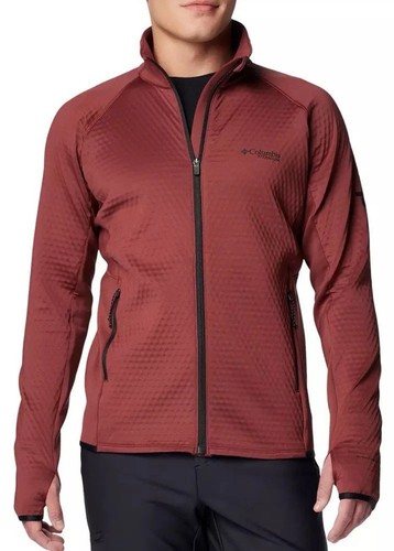 Columbia Crystal Leaf Omni-Heat Helix Technical Half Zip Fleece - Everblue/Black