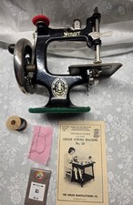  Macchina da cucire giocattolo per bambini SINGER antica modello Singer 20 manici del 1900