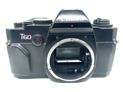 Canon T60 SLR 35mm Spiegelreflexkamera analog Body Gehäuse (Canon FD)