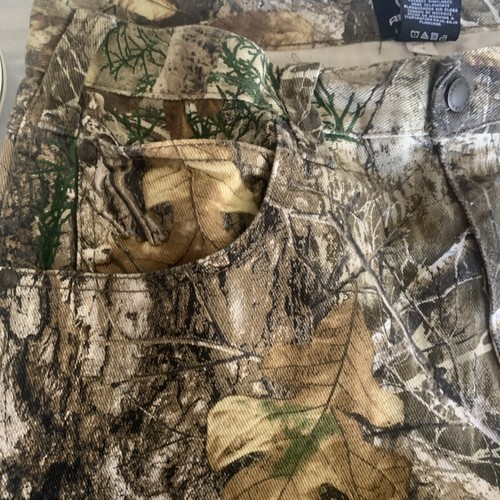 Realtree Edge Camouflage Pants 32x30 Mens Cotton Hunting Style S5191-8-C11 T9 - Picture 7 of 17