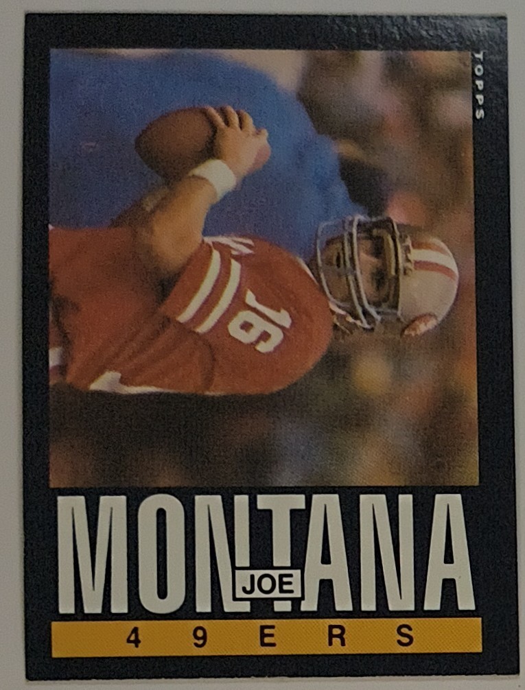 1985 Topps Joe Montana #157 NM/MT
