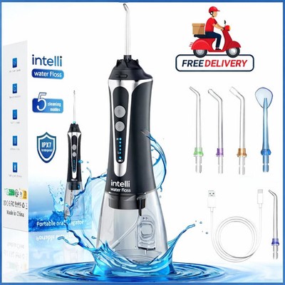 INTELLI Kabellose Zahnseide Dental Elektrische Munddusche Zahnreinigung IPX8