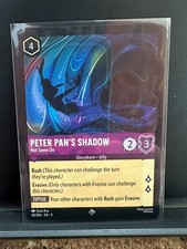 Disney Lorcana Fabled - Peter Pan's Shadow, Not Sewn On - 42/204