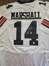 Auburn Tigers #14 Nick  Marshall Autographed  Football Jersey Under Armour SEC