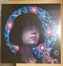 CASEY WELDON "Did you remember...?" original painting + Mark Ryden print card