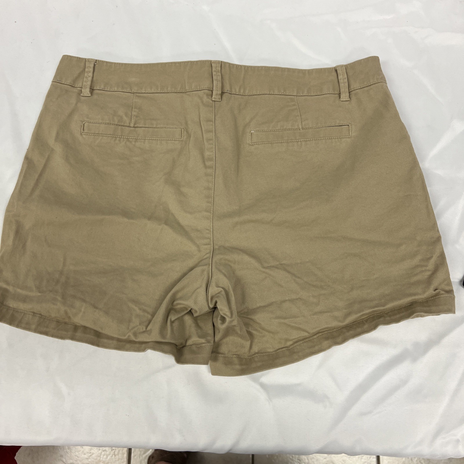 Amazon Essentials Womens Solid Chino Shorts tan, … - image 6