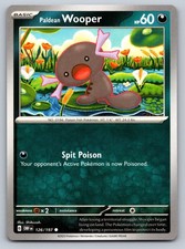 Paldean Wooper 126/197 Obsidian Flames Pokemon Card - NM