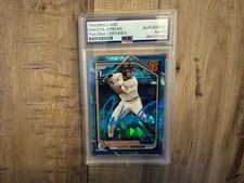 Dakota Jordan 2024 Bowman Chrome Sapphire AUTO Signed Autograph PSA #71