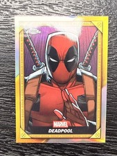 2025 Topps Chrome Deadpool And Wolverine Comic Book Gold Card CB-3