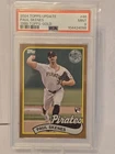 2024 Topps Update Rookie Card, Paul Skenes 1989 Gold Baseball Card, #52/75- PSA