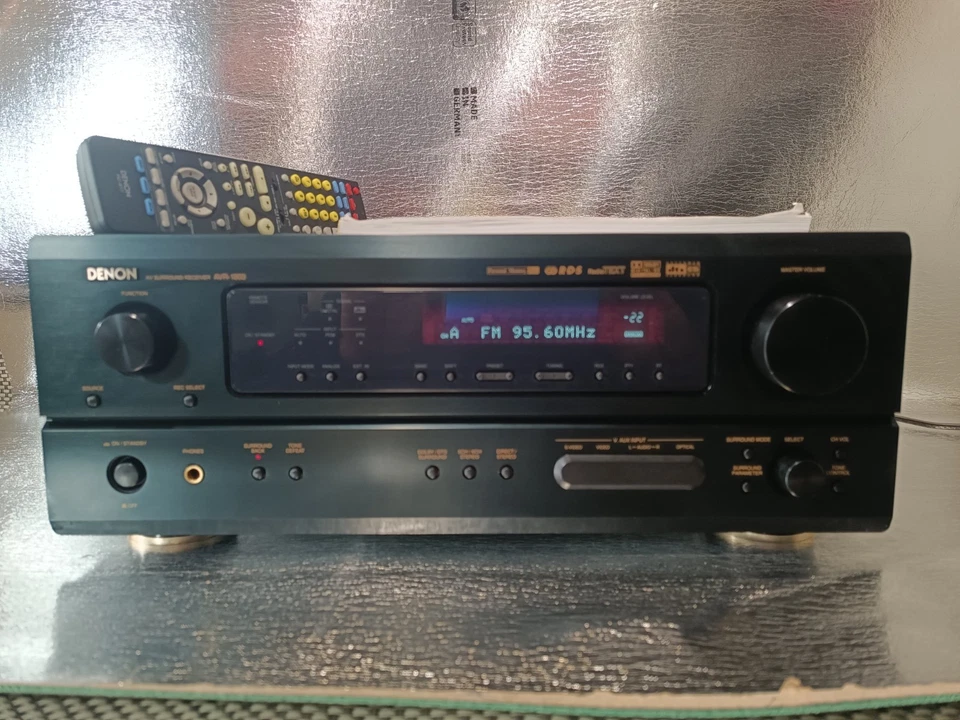 Denon AVR-1803 AV-Receiver DTS Digital Verstärker Amplifier Mit Fernbedienung - Bild 2 von 4