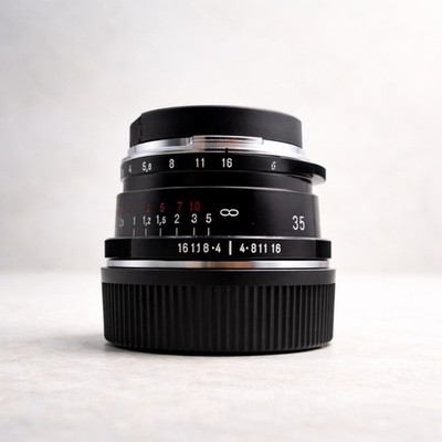 Voigtlander 35mm F2 Ultron Aspherical Type II Black - Leica M - Like New