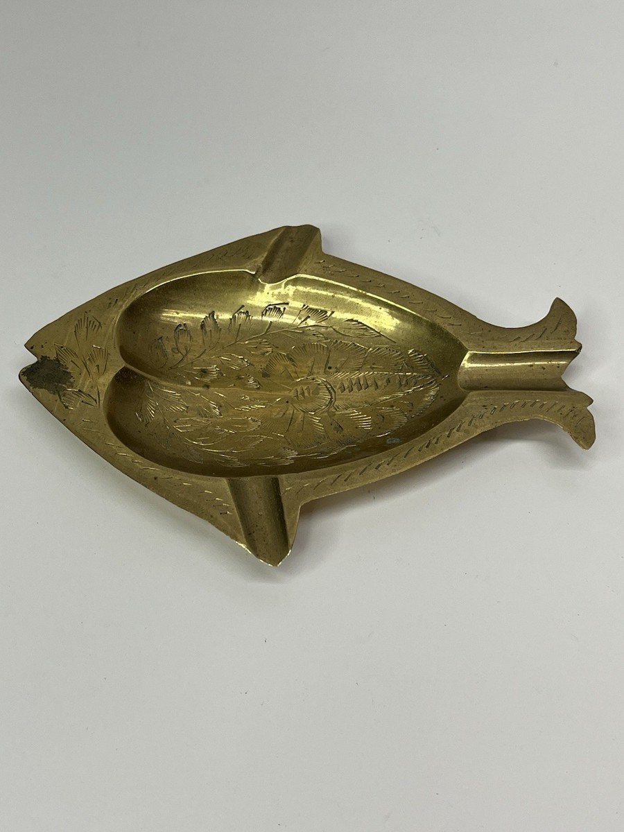 VINTAGE FISH ASHTRAY 真鍮 ヴィンテージ 熱帯魚 【公式通販】