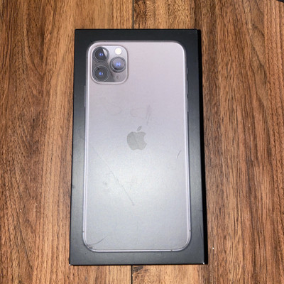 Apple iPhone 11 Pro -Space Gray, 64GB (A2160) EMPTY BOX ONLY! 