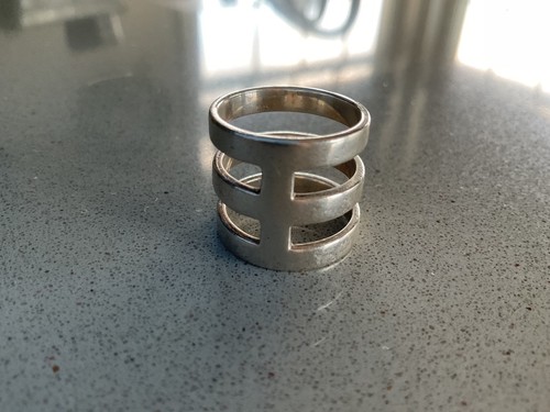 ANILLO DE ARTE CONTEMPORÁNEO SILPADA R3135~TALLA 7~ GUC - Imagen 6 de 7