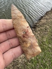 Rare Native American Paleo Scottsbluff Arrowhead Point 