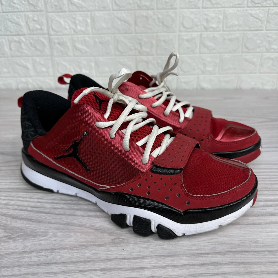 Nike Jordan Zapatos Trunner Dominate 1.5 Correr Hombres 7 Gimnasio Rojo Con Cordones 580608-601 Foto 3 de 4