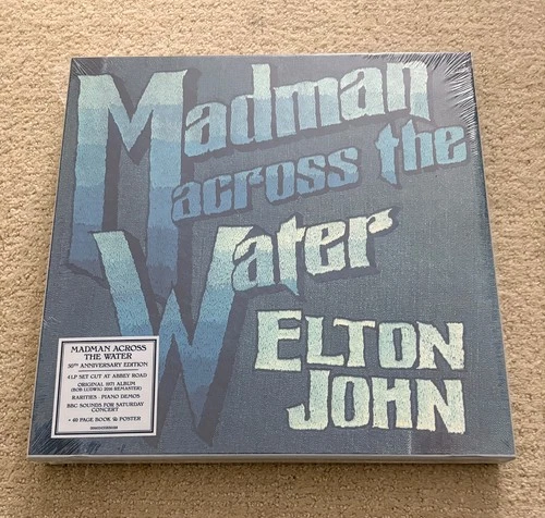 ELTON JOHN – Madman Across the Water 50th Anniversary 4LP Box Set SEALED