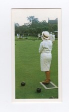 Royal Leamingston Spa 1970 Trade Card. Lawn Bowls