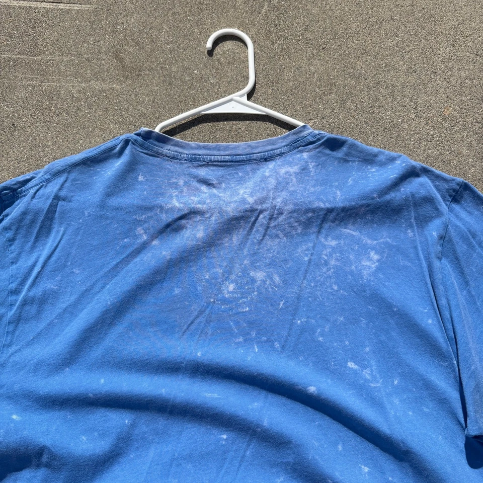 Camiseta Seattle Sounders FC Para Hombres L Grande Azul Lavado Ácido Hecha en EE. UU. Camiseta Fútbol Foto 4 de 4