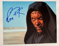 Ray Park Darth Maul Autograph Photo