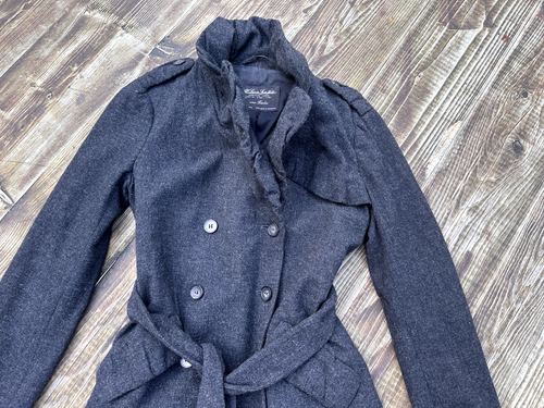 All Saints ALLSAINTS MANTEL⭐ Military Trenchcoat M STEAMPUNK VICTORIAN GOTHIC - Bild 4 von 17