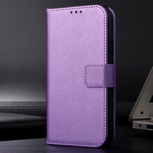 For Boost Mobile Bounce 4G, Luxury Leather Anti-slip Cover Matte Wallet Case - 第 4/25 張圖片