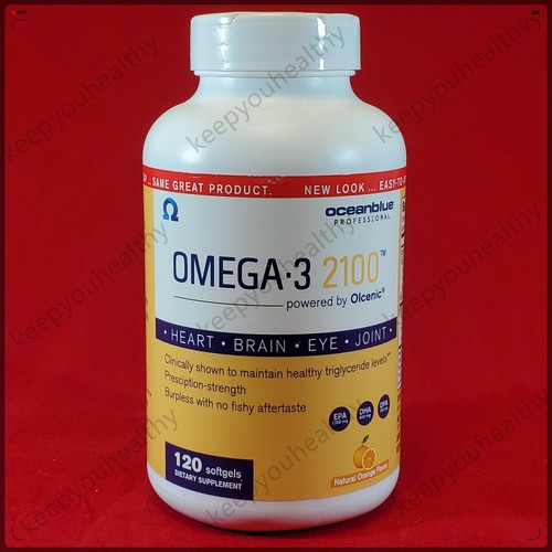 Ocean Blue Omega3 2100 Supplement Fish 