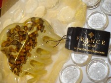 French Hand-painted Hair Claws Celluloid Acetate Tortoise Sandstone Jaw Clip NEW