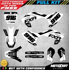 Graphics Kit Fits Husqvarna TC 65 2017 2018 2019 2020 2021 2022 2023 BURN STYLE 