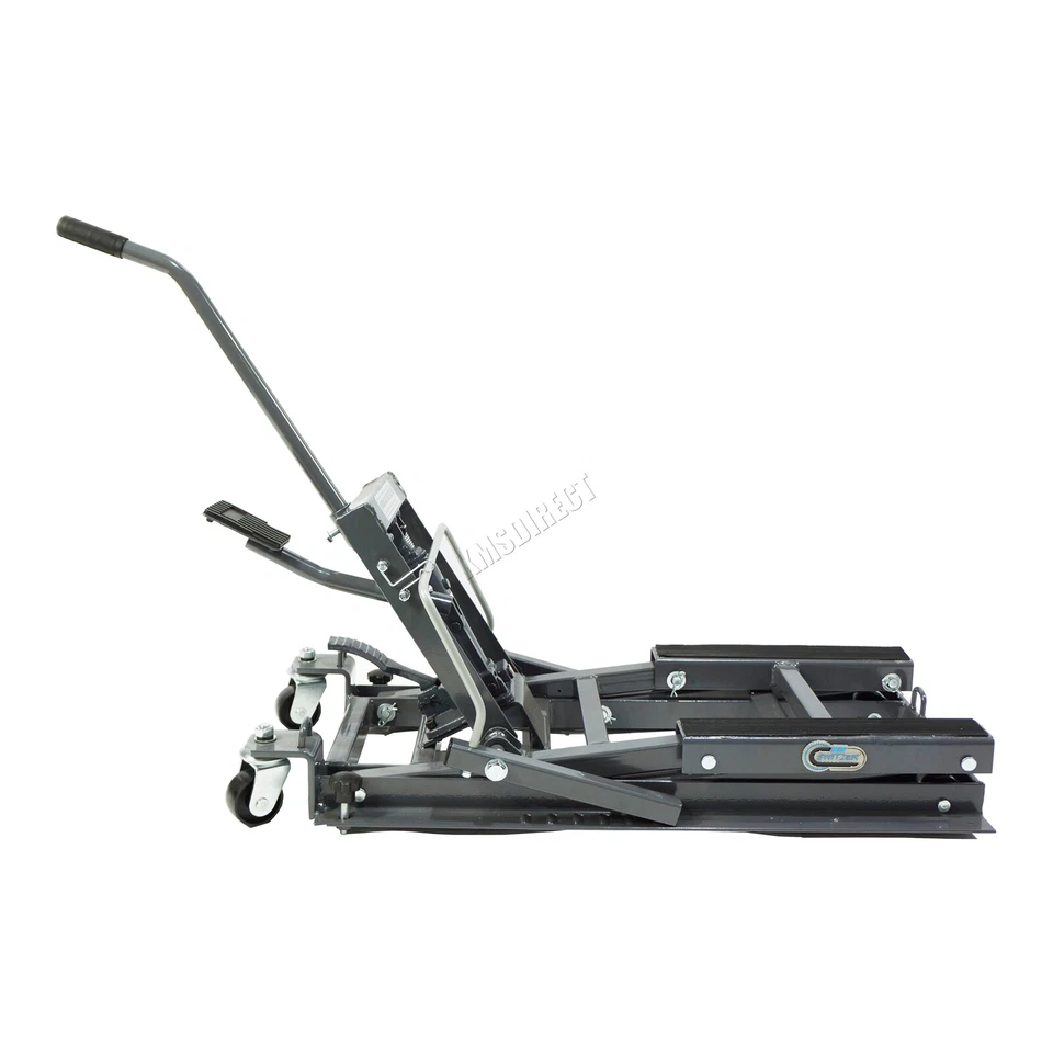 SwitZer 1500lb Hydraulic Motorcycle Motor Bike Stand Quad Lift ATV Jack Hoist - Image 4 of 4