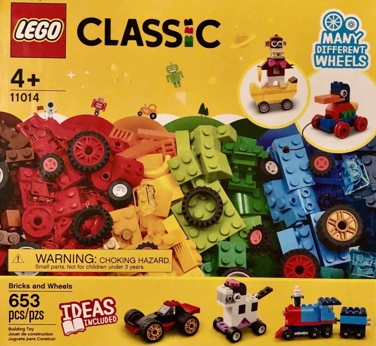 Lego many wheels sale