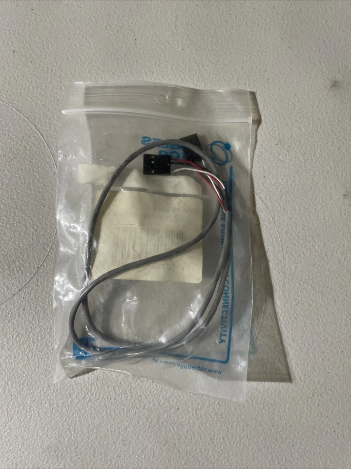 CD Audio cable, CD Rom/DVD audio cable MPC2 gray color, black connectors 2 ft. - Image 2 of 2