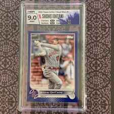 2022 Topps Series 1, SHOHEI OHTANI #1,  ROYAL BLUE PARALLEL- Angels, HGA 9
