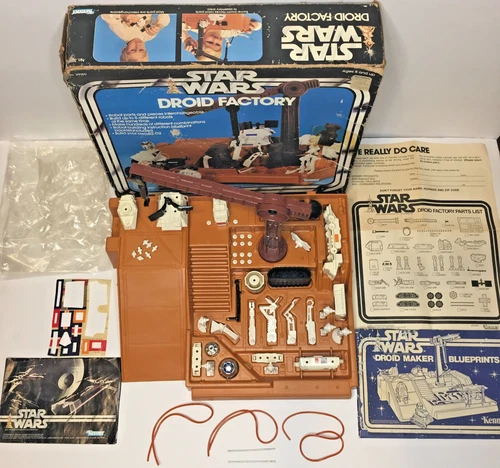 Kenner Star Wars Droid Factory-Complete Set- All Original- Missing 1 Label- 1979