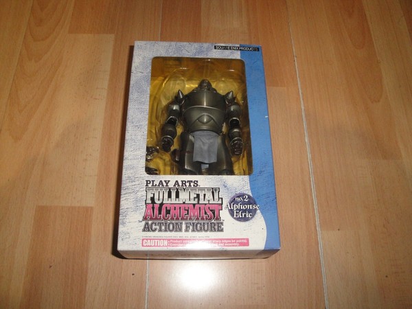 FULL METAL ALCHEMIST ALPHONSE ELRIC ACTION FIGURE PLAY ARTS SQUARE ENIX PRODUCTS