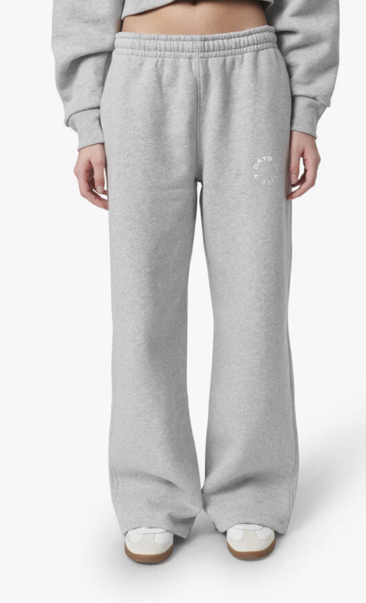 7 Days Active Organic Lounge ￼ Pants Heather Gray Wide Leg Nwt