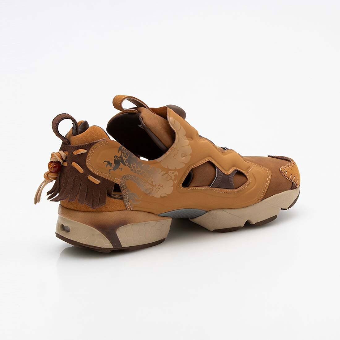 スニーカー Reebok Insta Pump Fury 94 X CNY Brown 100207246 RESO4E017W2 Reebok Instapump Fury 94 CNY Chinese New Year 100207246